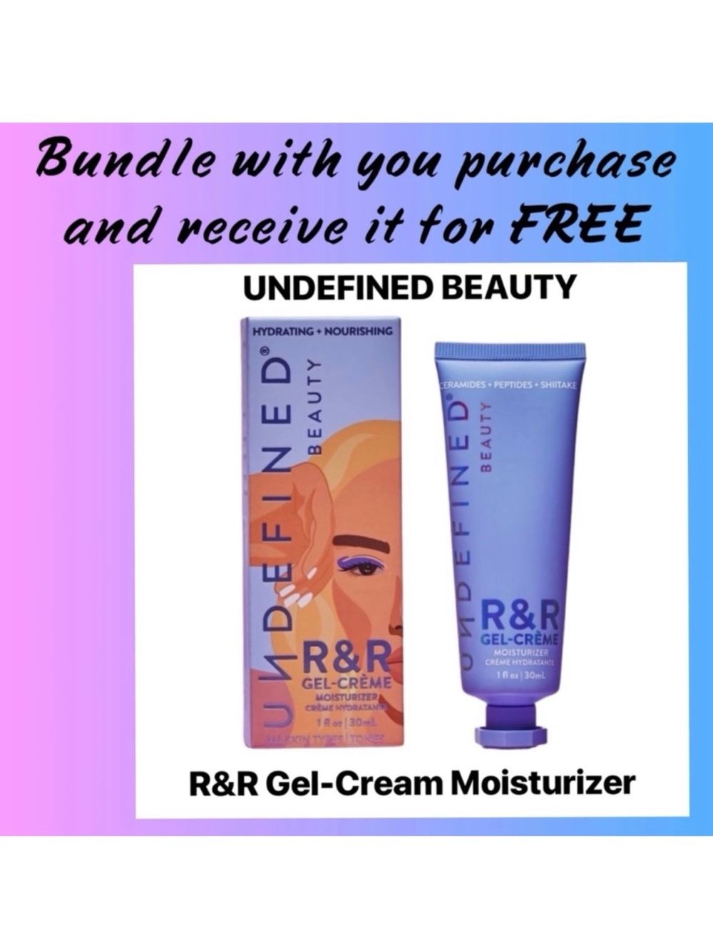 Undefined Beauty Moisturizer